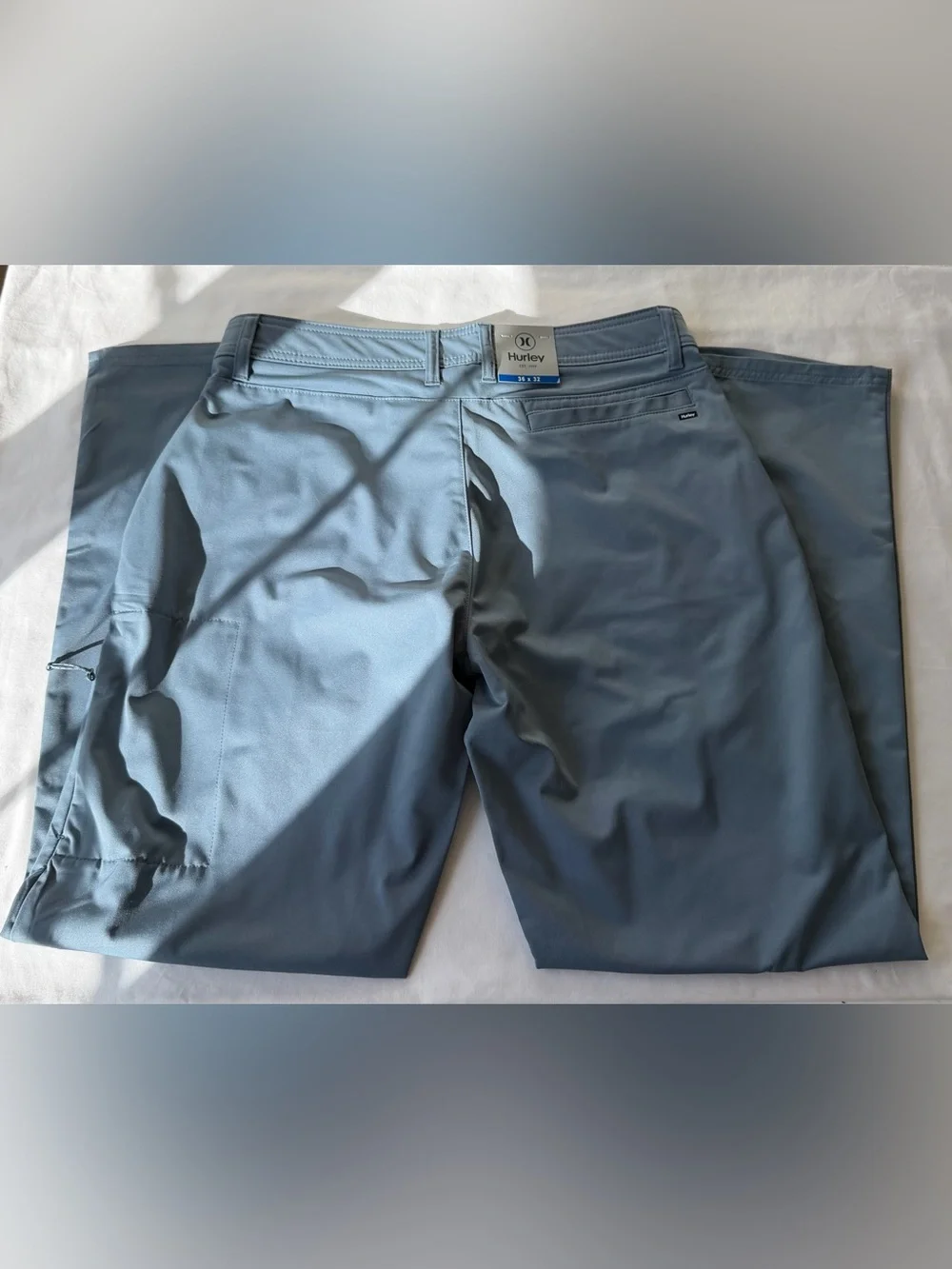 NWT Hurley Jet Set Tech Pant Blue Men’s Size 36 x 32